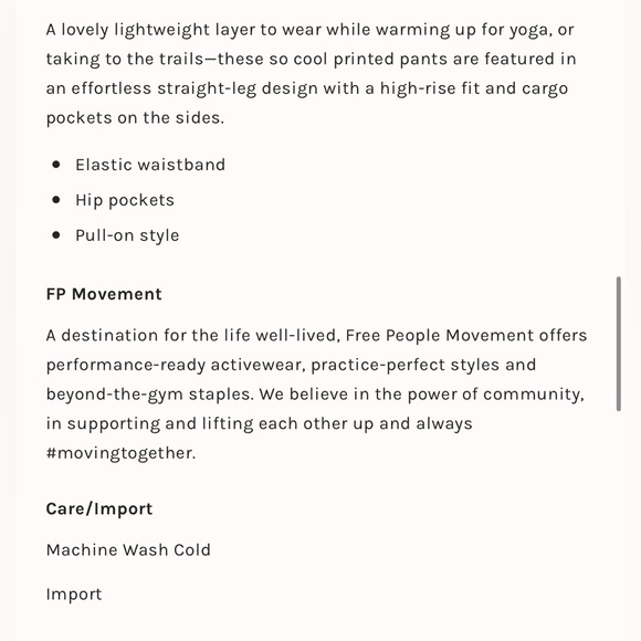 Free People-Visionary Printed Pants - Picture 9 of 9